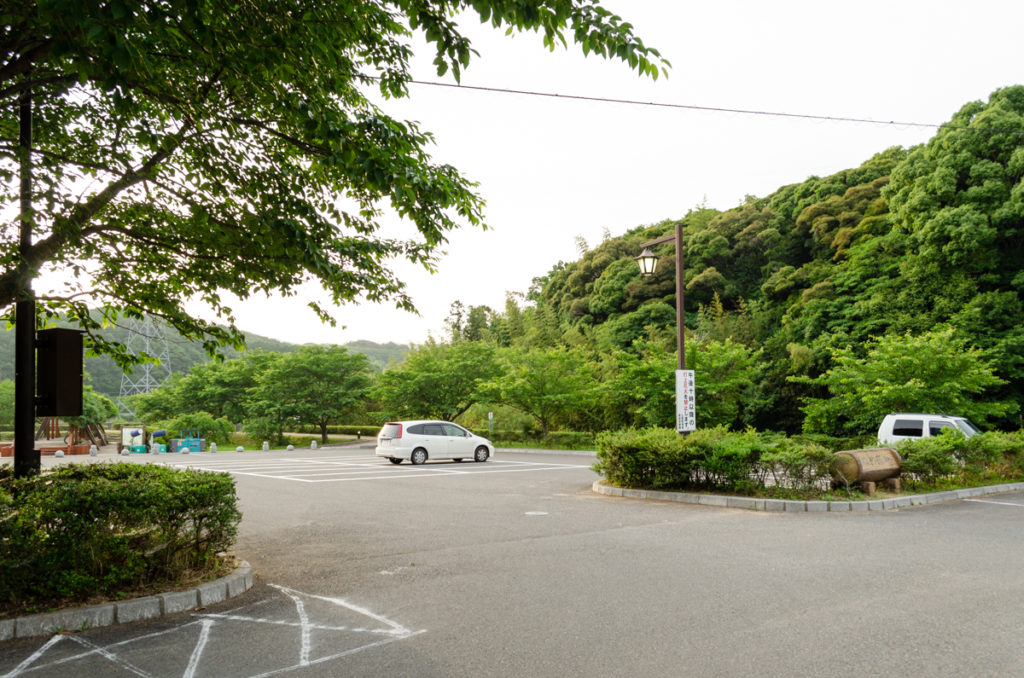 寝太郎公園の駐車場
